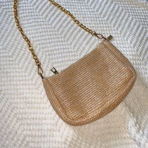 Beach crochet/straw bag